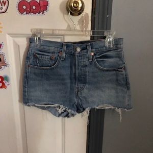 Levi’s denim shorts